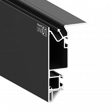 Профиль Flexy IZI UNI 01 для изготовления потолочных ниш и светильников.