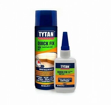 Двухкомпонентный клей Tytan Quick Fix 400 мл+100 мл